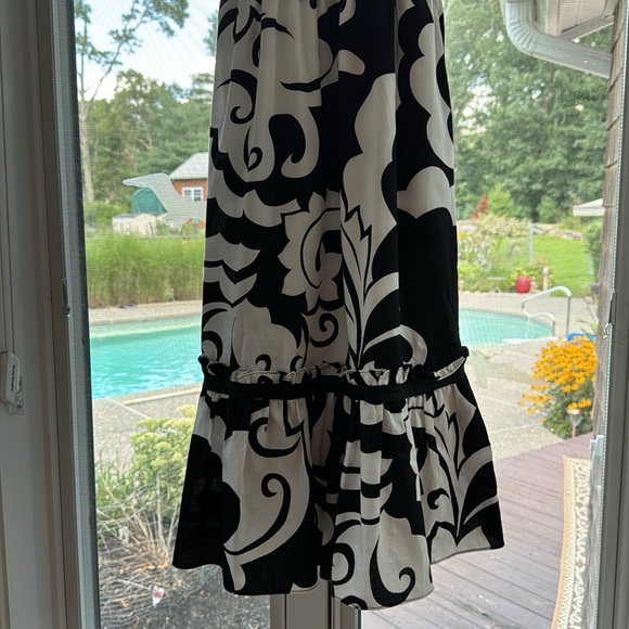 Bebe Black and White Sundress - Picture 3 of 10